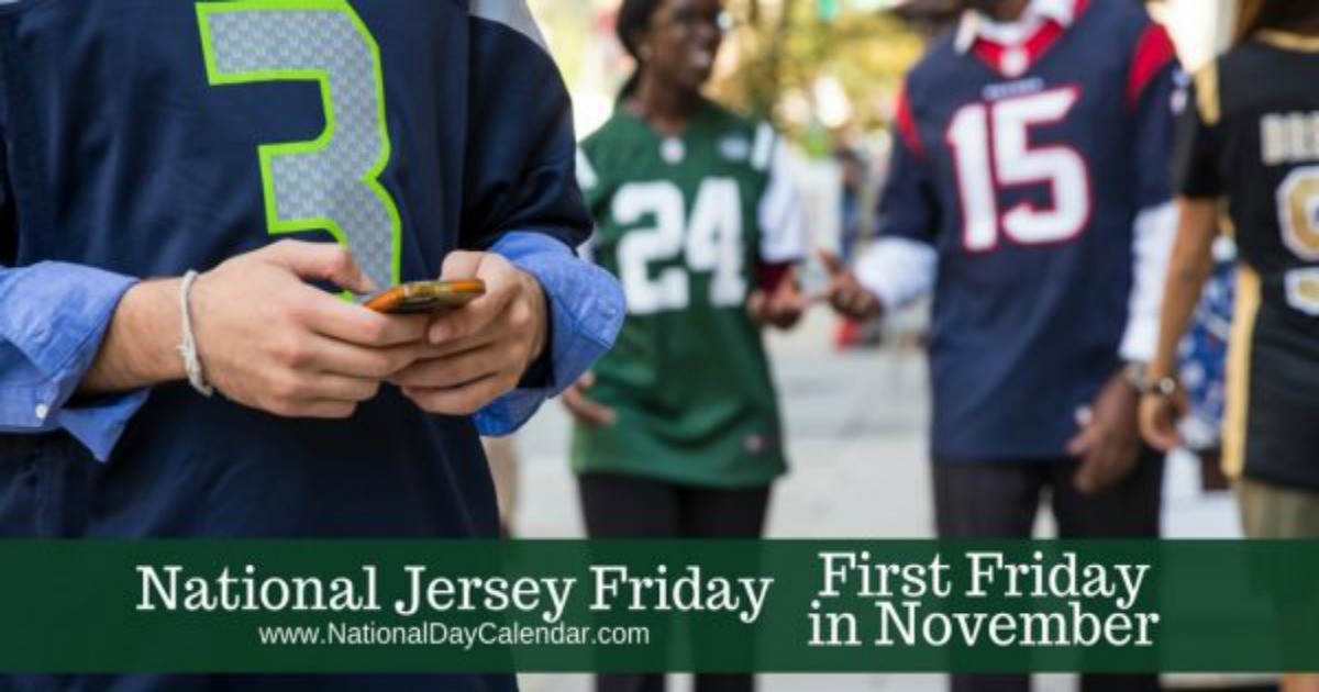 National Jersey Friday - November 3, 2017  