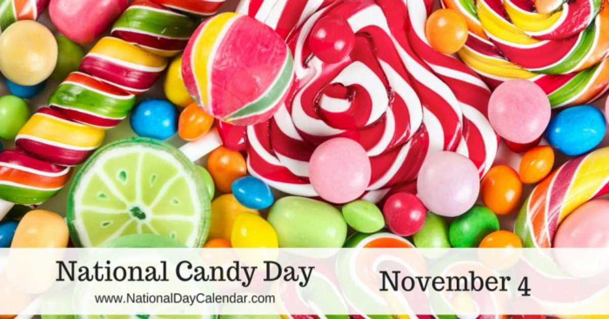 National Candy Day - November 4, 2017  