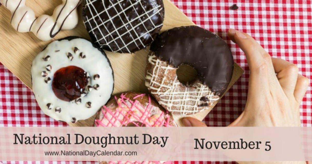 National Doughnut Day - November 5, 2017  